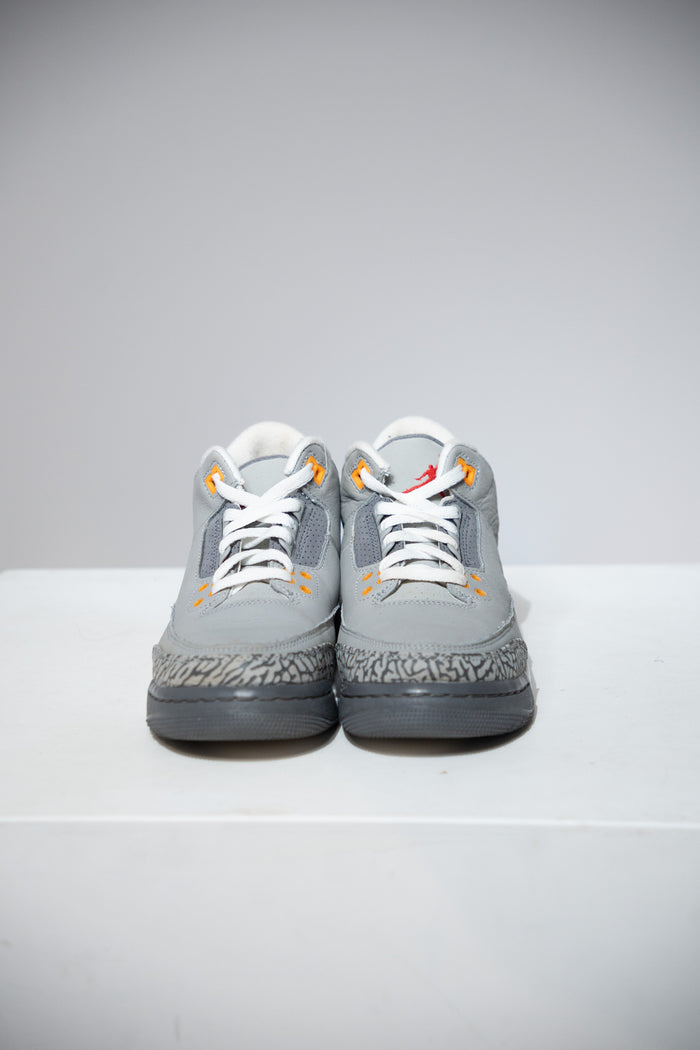 Jordan 3 Cool Grey GS (Taille 39)