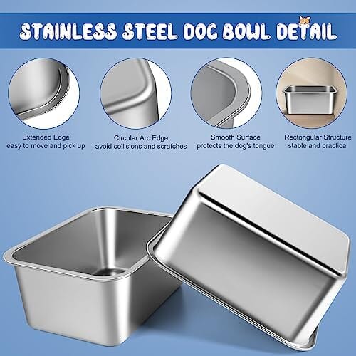 3 Gallons Extra Large Dog Water Bowl for Large Dogs Dog Bowls & Feeders Pet Clever