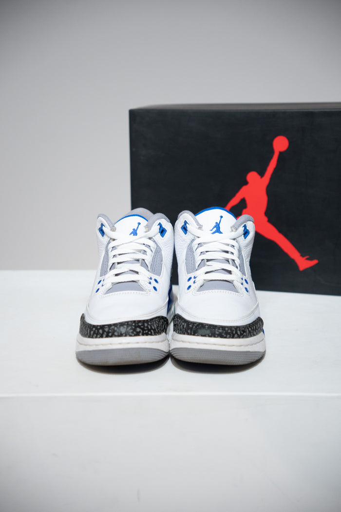 Jordan 3 Racer Blue GS (Taille 38)
