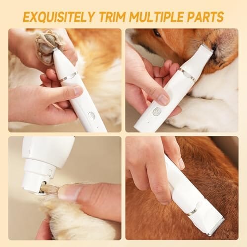 4-in-1 Dog Clippers for Grooming Dog Scissors Beauty Suit Dog Hair Trimmers Pet Clever