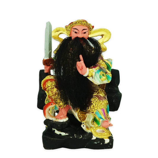4" Traditional Gold Leafed Xuan Wu