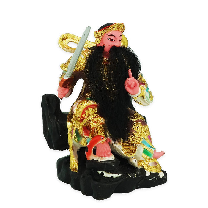 4" Traditional Gold Leafed Xuan Wu