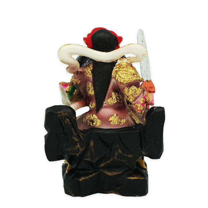 4" Traditional Gold Leafed Xuan Wu