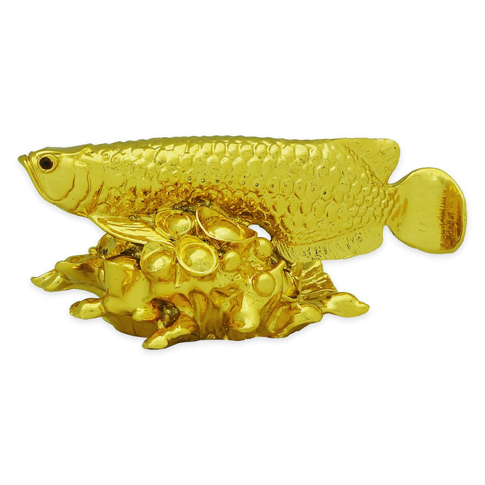 5" Arowana on Gold Ingots