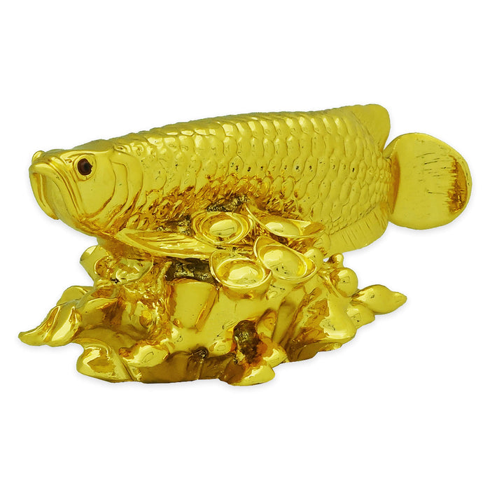5" Arowana on Gold Ingots