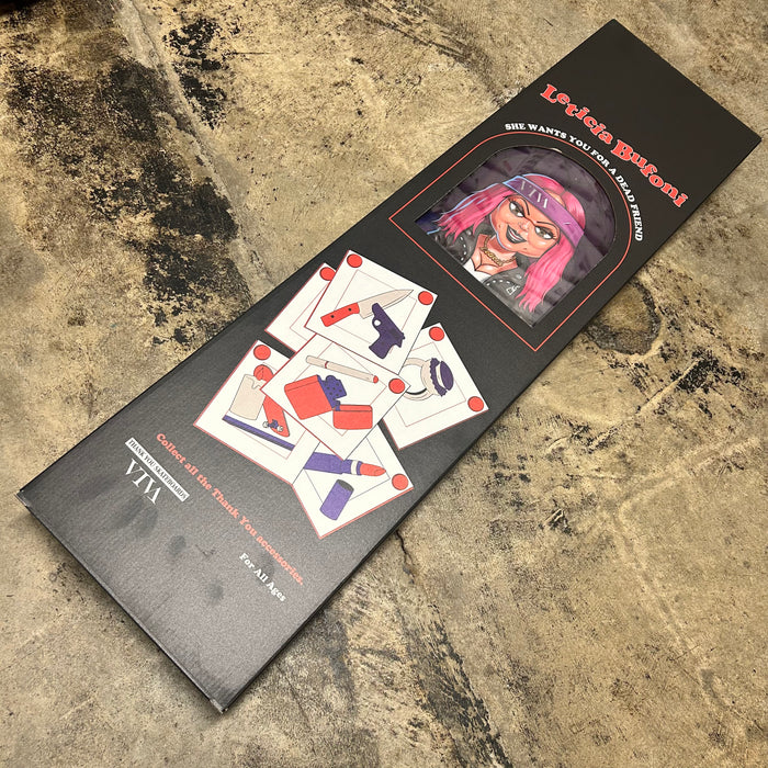 LETICICIA BUFONI BRIDE OF BUDDY LIMITED EDITION *SIGNED* DECK 8.25