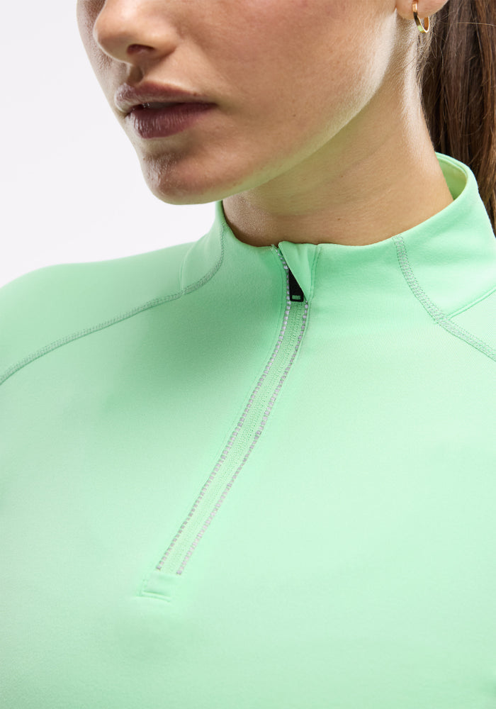Active Brushed Jersey ¼ Zip