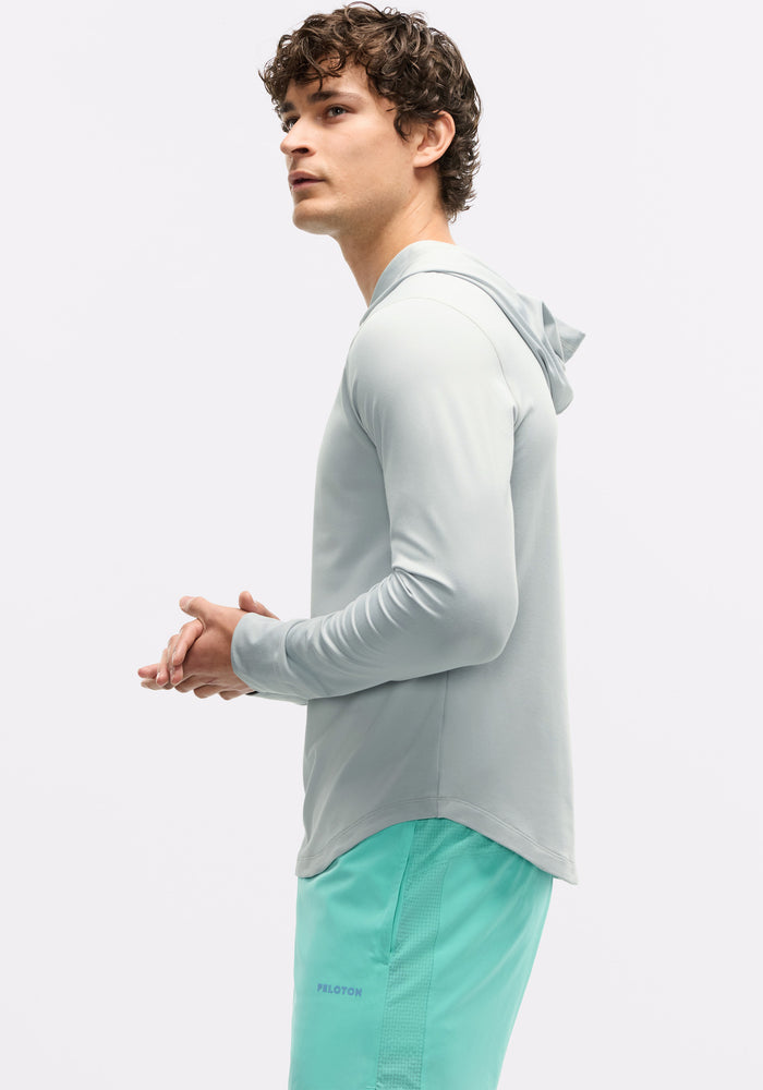 Active Brushed Jersey Hoodie