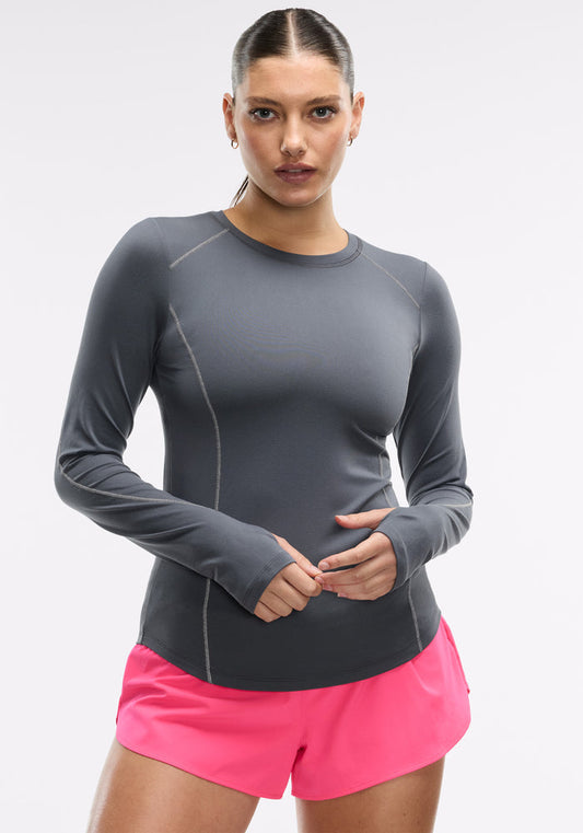 Active Brushed Jersey Long Sleeve