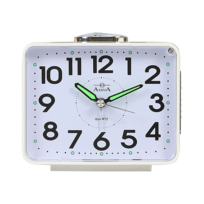Adina - White Alarm Clock