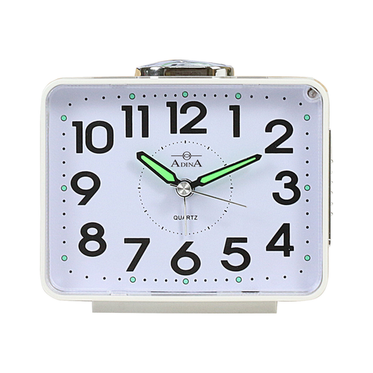 Adina - White Alarm Clock