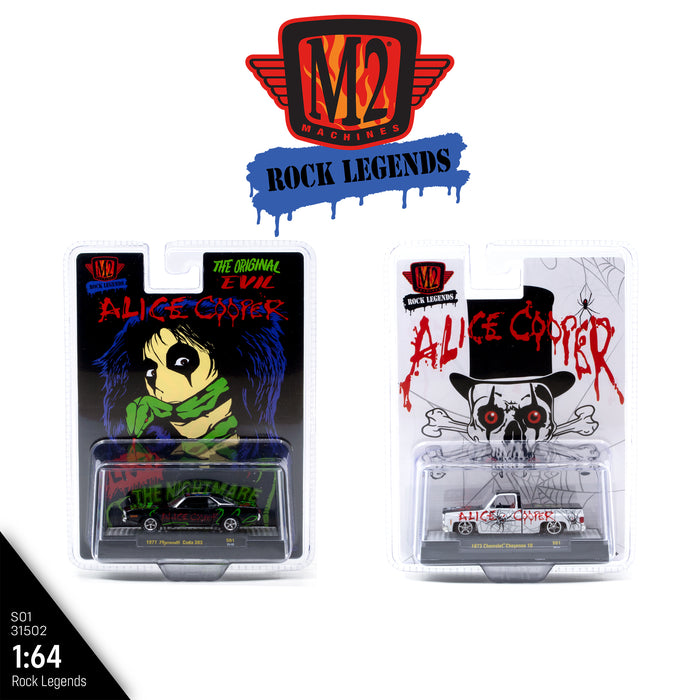 ALICE COOPER 2 PACK! – SERIES 01 | 1:64 Scale