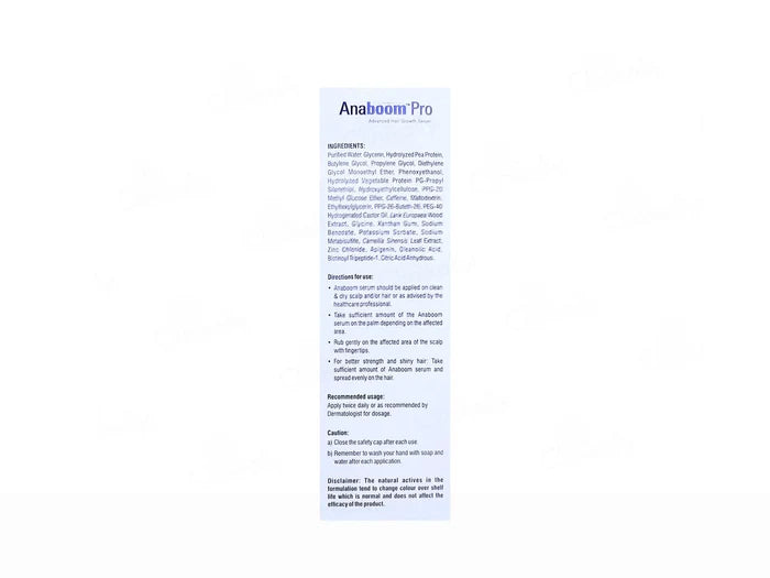 Anaboom Pro Advanced Hair Growth Serum, 60ml