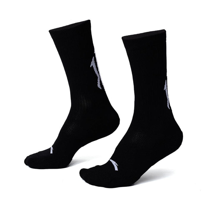 ANTA KAI Logo Basketball Socks Black