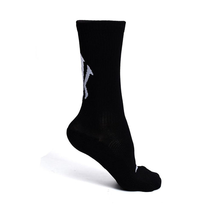 ANTA KAI Logo Basketball Socks Black