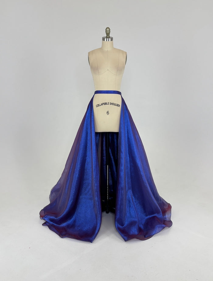 Ashley Lauren 1740 Exclusive Purple Metallic (Overskirt Only)