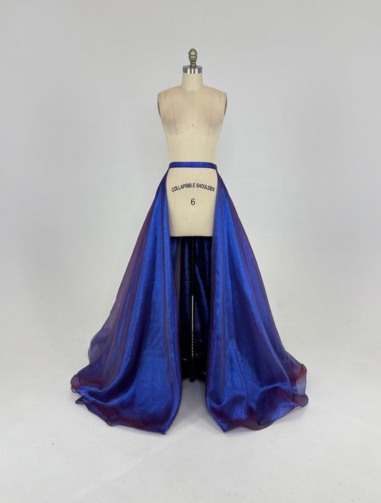 Ashley Lauren 1740 Exclusive Purple Metallic (Overskirt Only)
