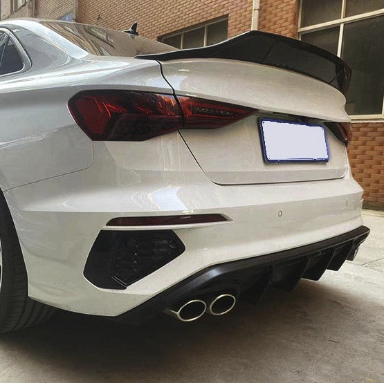 Audi A3/S3 8Y Sedan Rear Diffuser - Lur Design