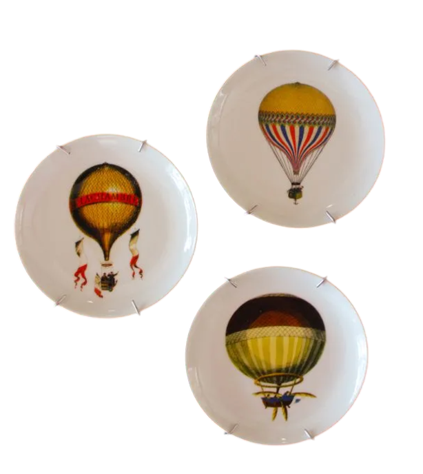 Balloon Porcelain Mini Plate Set