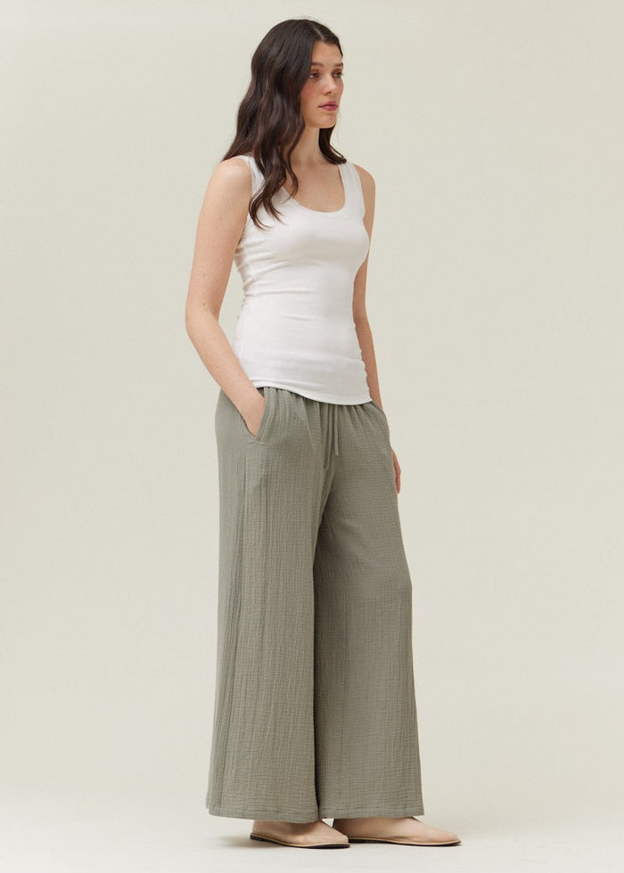GRADE & GATHER RIB TANK TOP