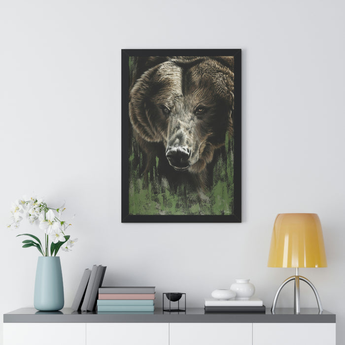 "Beast" Framed Paper Print