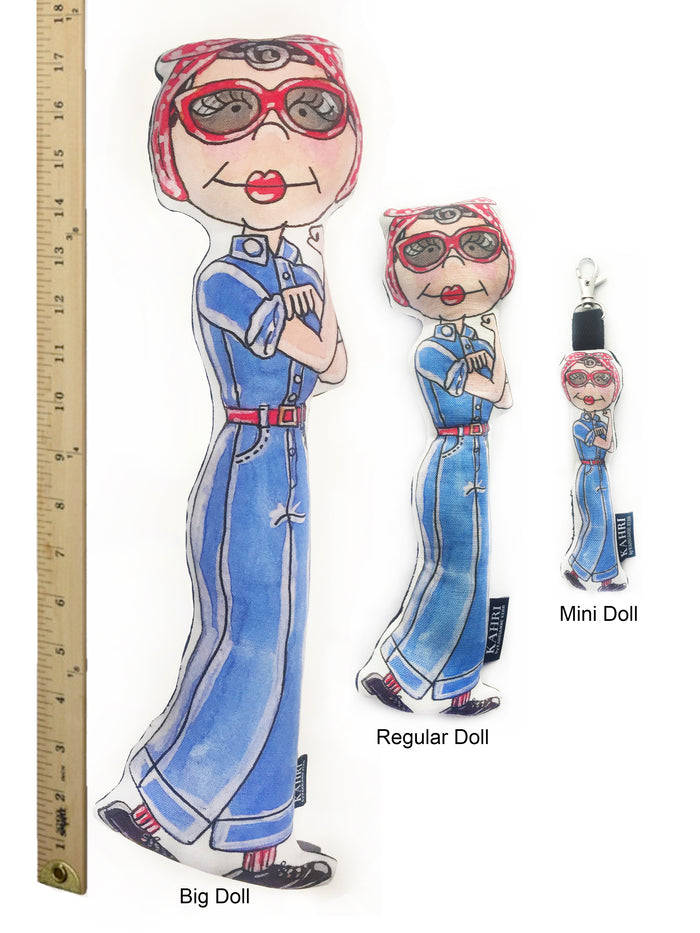 Big Rosie the Riveter Doll