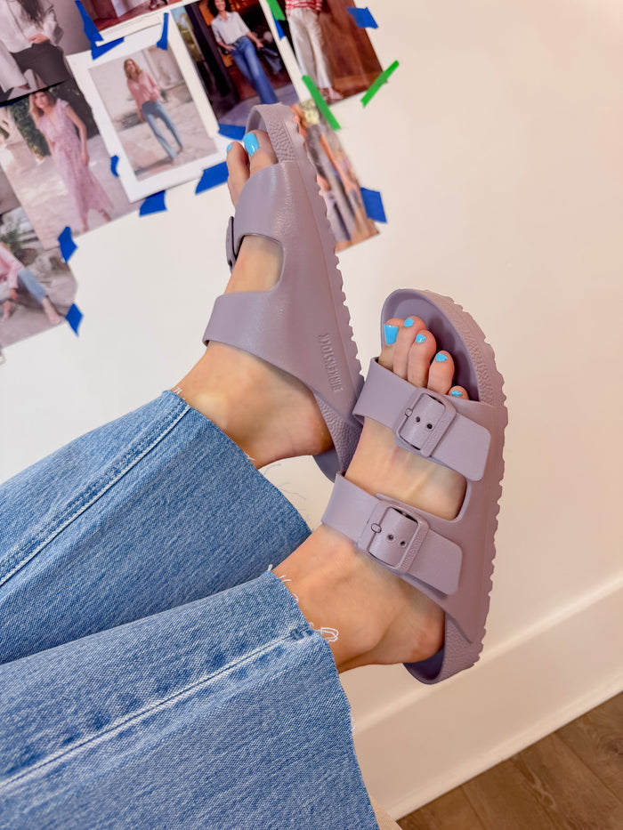 Birkenstock Arizona Eva Faded Purple – women's sandals