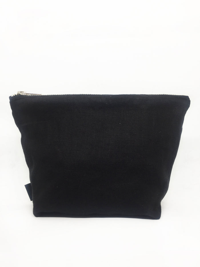 Black Perfume T Bottom Cosmetic Bag