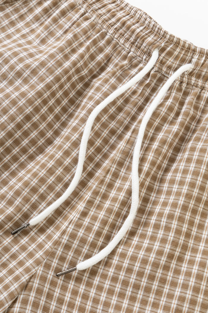 Blacksmith - Check Club Shorts - Tan