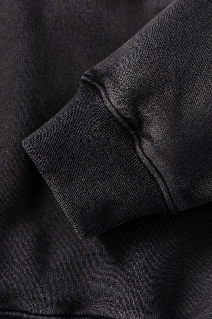 Blacksmith - Two Button Washed Rugby - Black