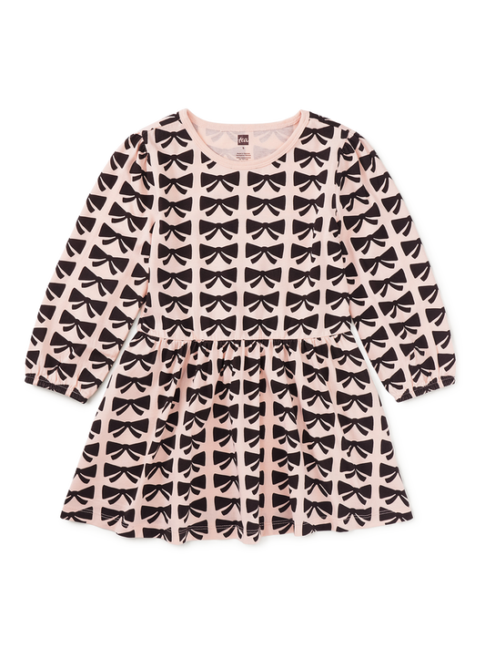 Blouson Sleeve Pocket Dress