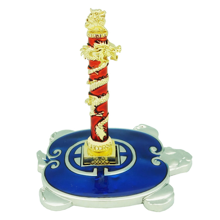 Blue Tortoise Pillar of Success