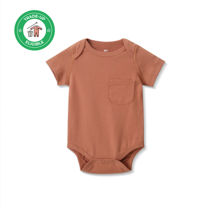 Bodysuit in Chestnut