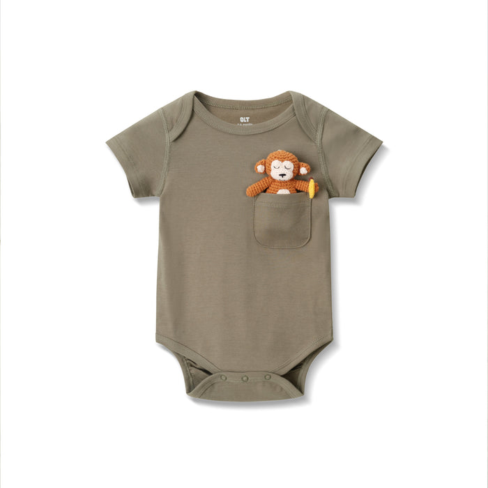 Bodysuit in Olive