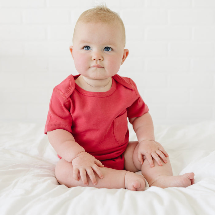 Bodysuit in Red Maple
