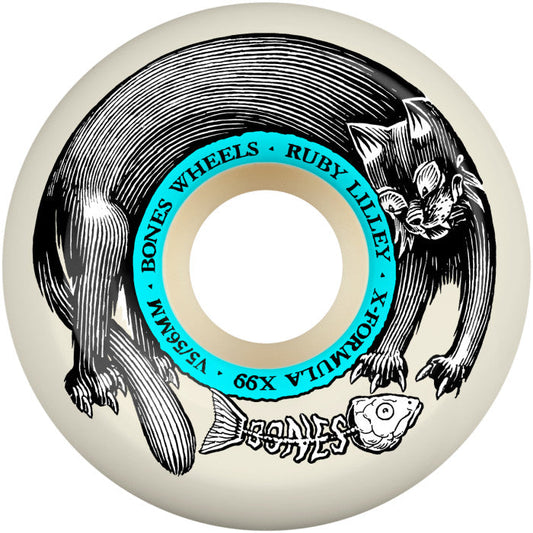 BONES LILLEY BLACK CAT X-FORMULA SIDECUT WHEELS (56MM/99A)