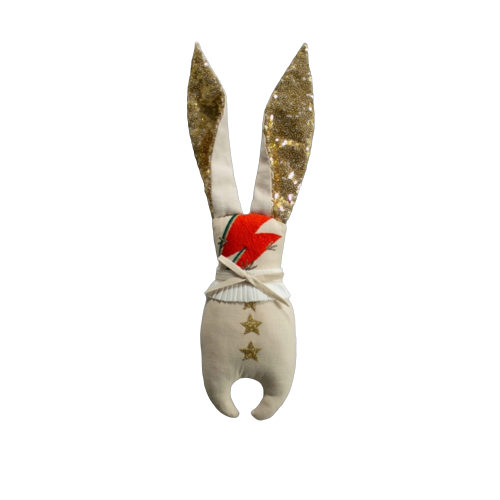 Bowie Bunny Art Doll