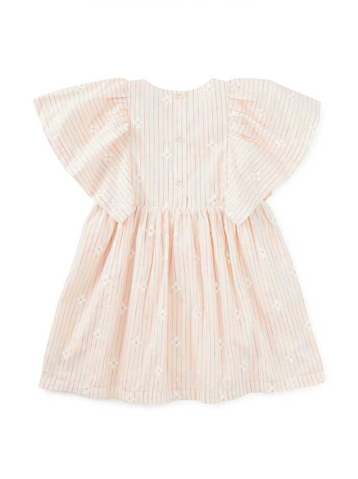 Butterfly Sleeve Twirl Dress