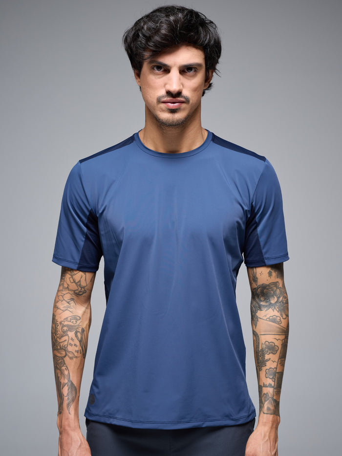 BYND OSAKA T-SHIRT - BLUE STEEL