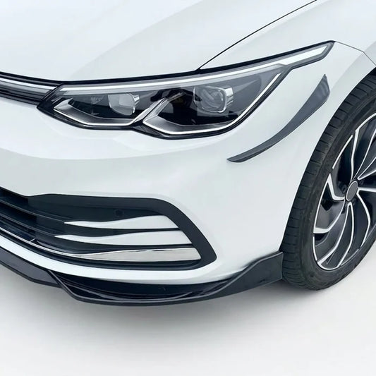 Front Bumper canards for volkswagen Golf 8/GTI/R Line -LUR DESIGN