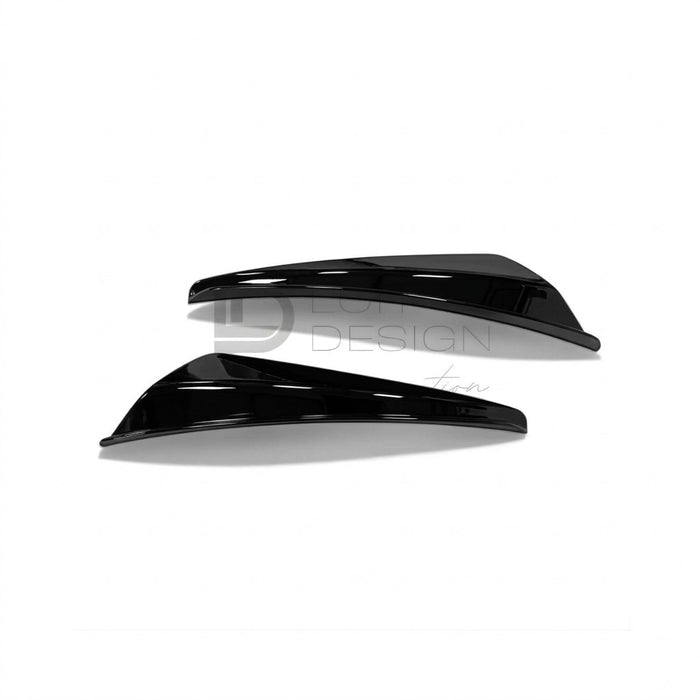 Front Bumper canards for volkswagen Golf 8/GTI/R Line -LUR DESIGN