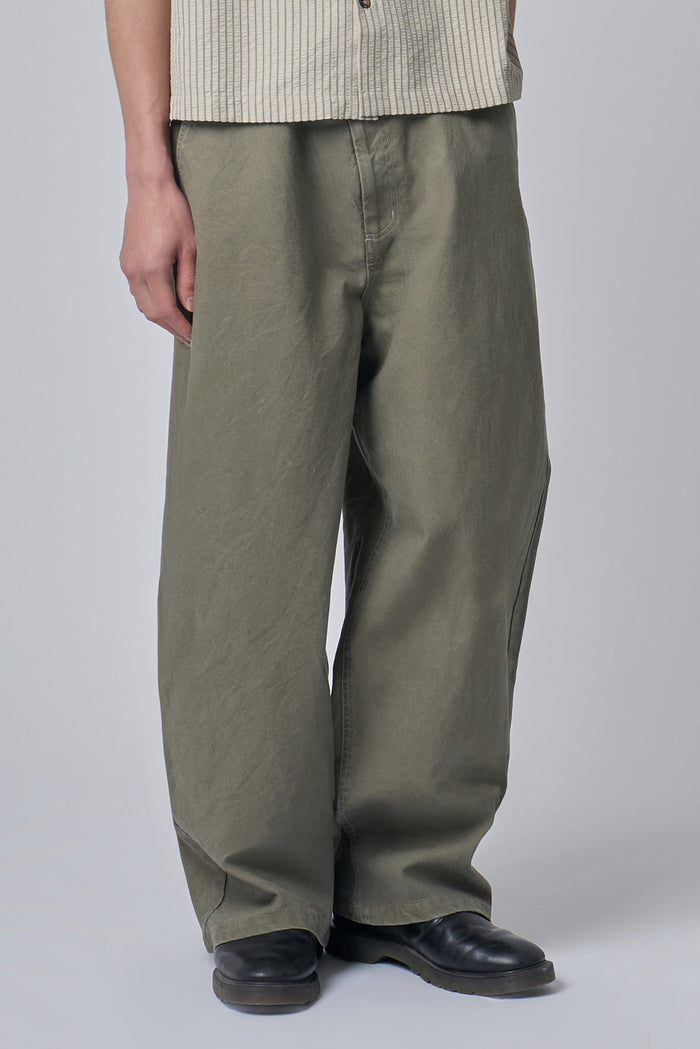 Candice - Washed Prospect Pants - Sage