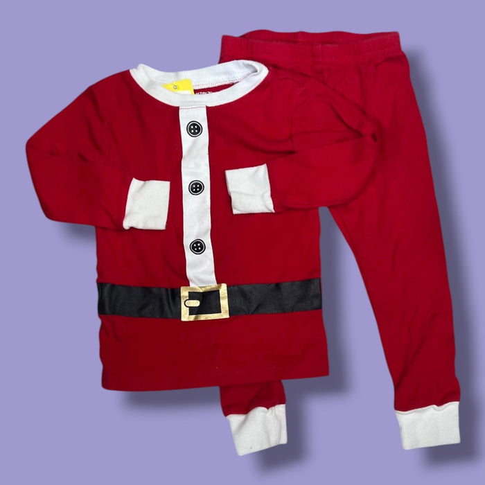 carters santa pjs 18m