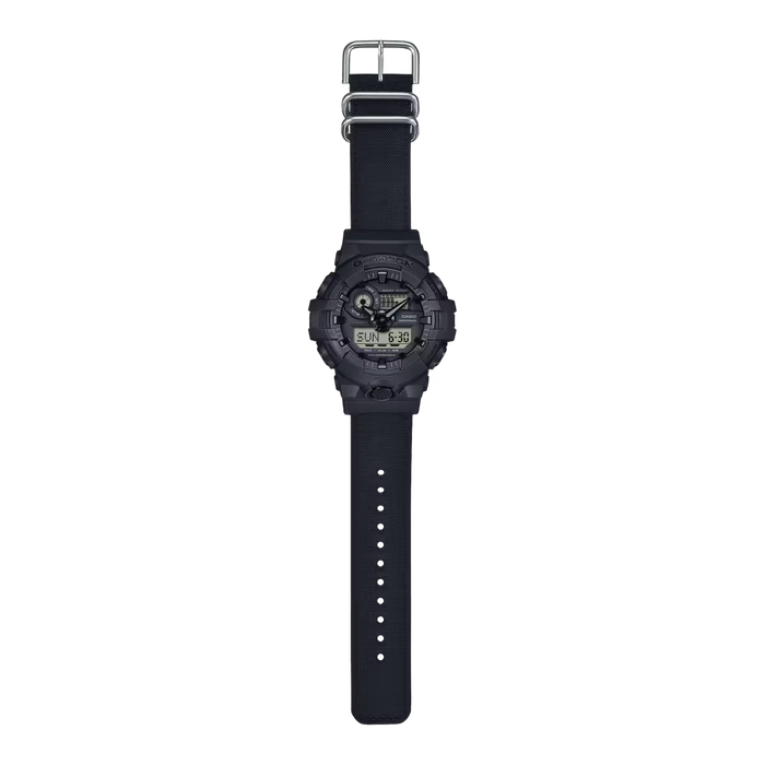 Casio - G-Shock Duo Black Cordura Cloth Band Watch
