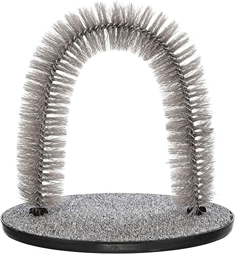 Cat Massager and Self Grooming Arch, Bristle Ring Brush Cat Care & Grooming Pet Clever