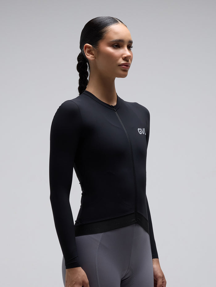 C.D.A LS UNISEX JERSEY - BLACK