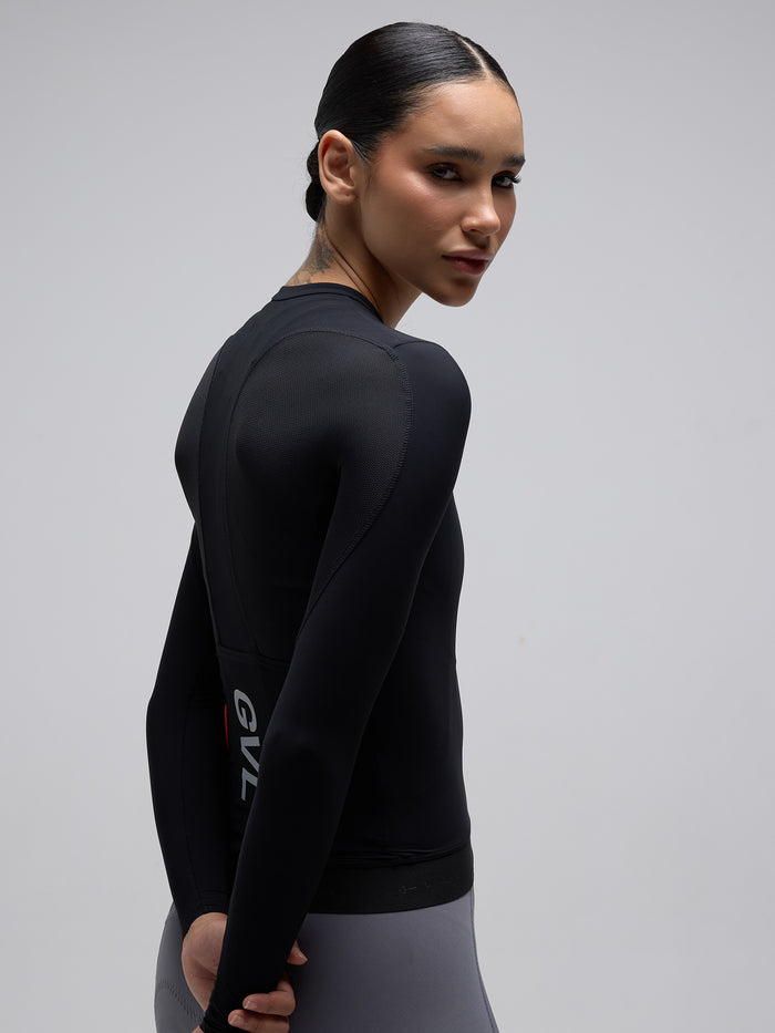 C.D.A LS UNISEX JERSEY - BLACK
