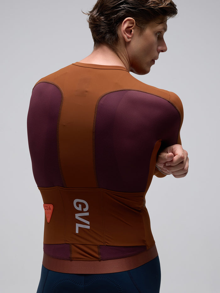 C.D.A LS UNISEX JERSEY - TERRA