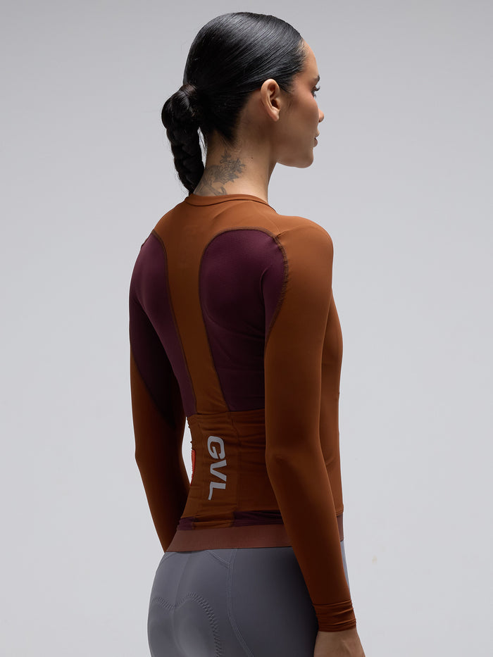 C.D.A LS UNISEX JERSEY - TERRA