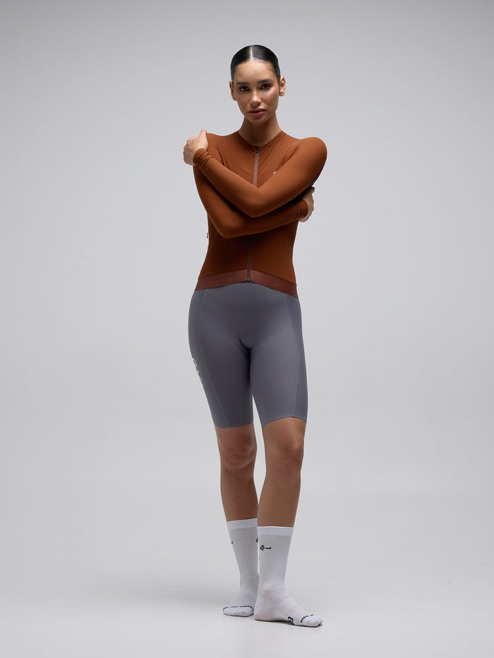 C.D.A LS UNISEX JERSEY - TERRA